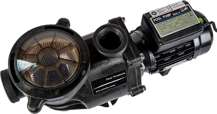 HST Profi Leis Poolpumpe 16 m3, 16020 Liter/Std, 600 W I Erweiterbare Filterpumpe mit geringer Energ