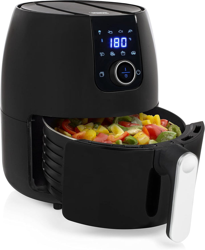 Princess Heissluftfritteuse 182025 – 4,5 Liter Fassungsvermögen – 66,7% weniger Energieverbrauch – m