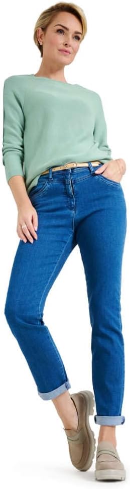 Raphaela by Brax Damen Laura New Authentic Denim Jeans 29W / 32L Stoned, 29W / 32L Stoned
