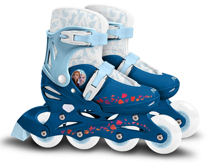 STAMP - ROLLERS INLINES / TRISKATES Einstellbar 2 in 1 FROZEN 2 30-33 Blau, FROZEN 2 30-33 Blau
