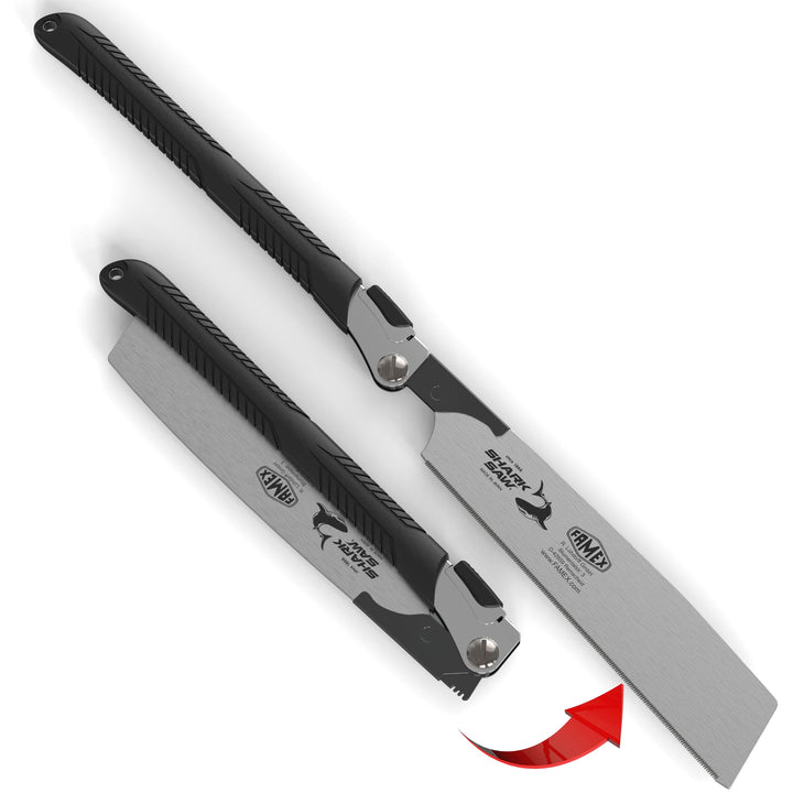 FAMEX 5525 Profi Japansäge Kataba - Original Japanische Zugsäge 265mm - Handsäge Klappsäge Holzsäge