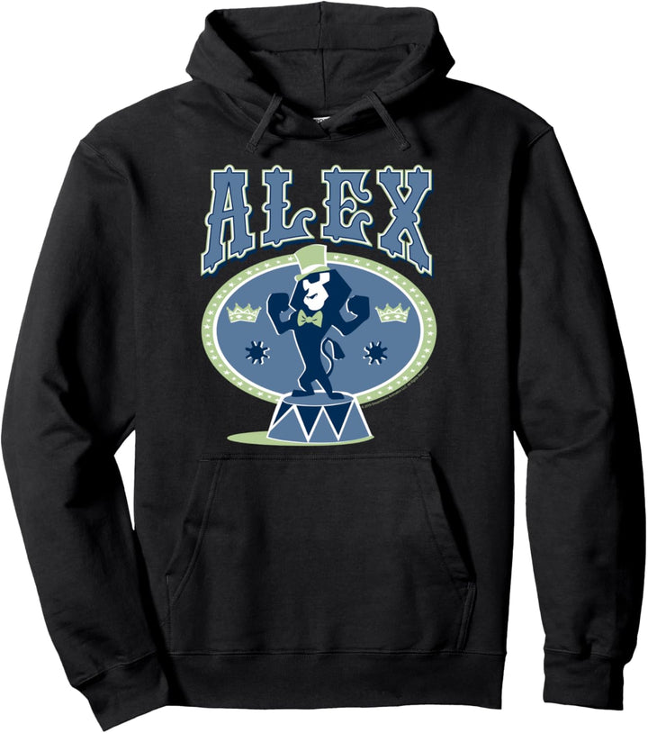 Madagascar Alex Circus Lion Silhouette Poster Pullover Hoodie