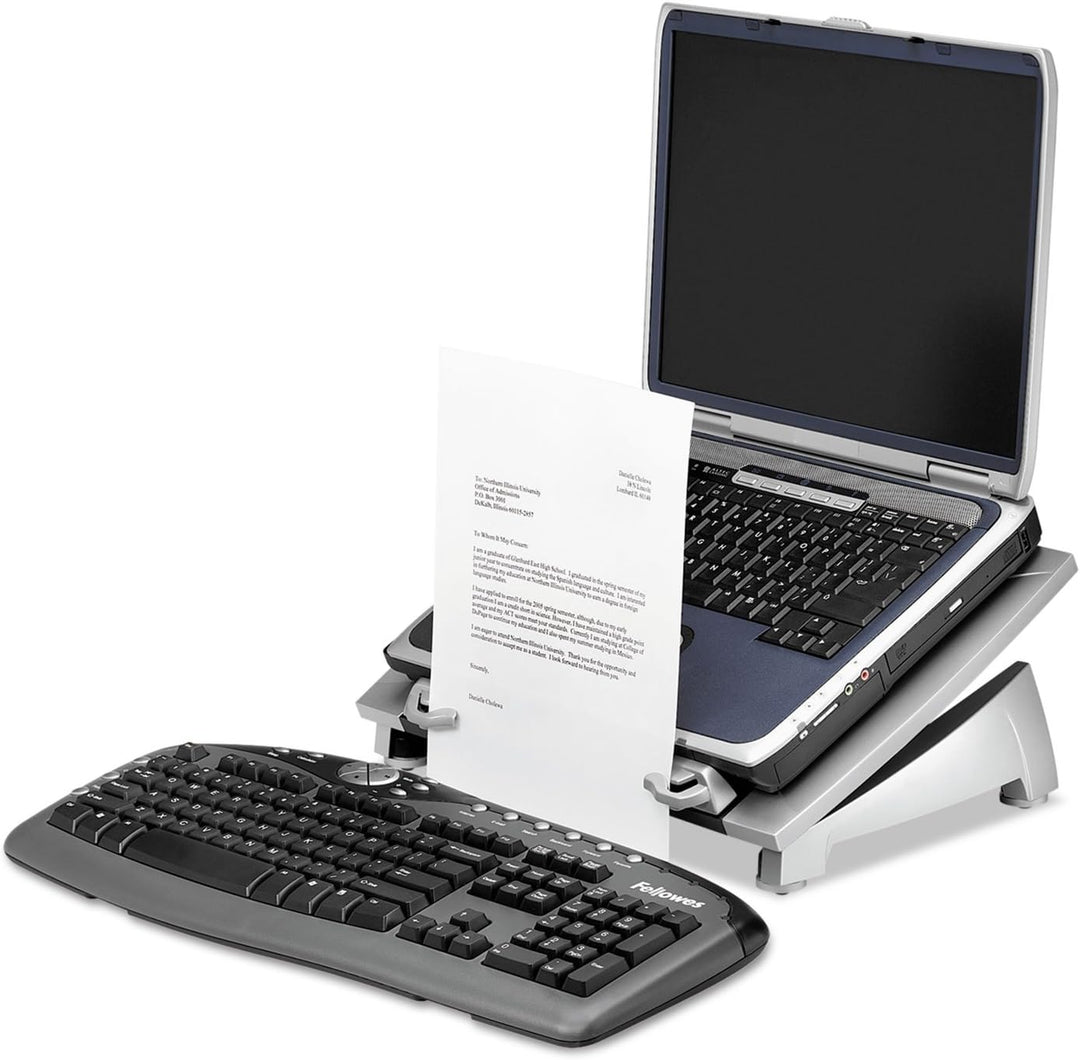 Fellowes Laptop Ständer Office Suites, 6-Fach höhenverstellbar, ergonomisch, für die Nutzung auf dem