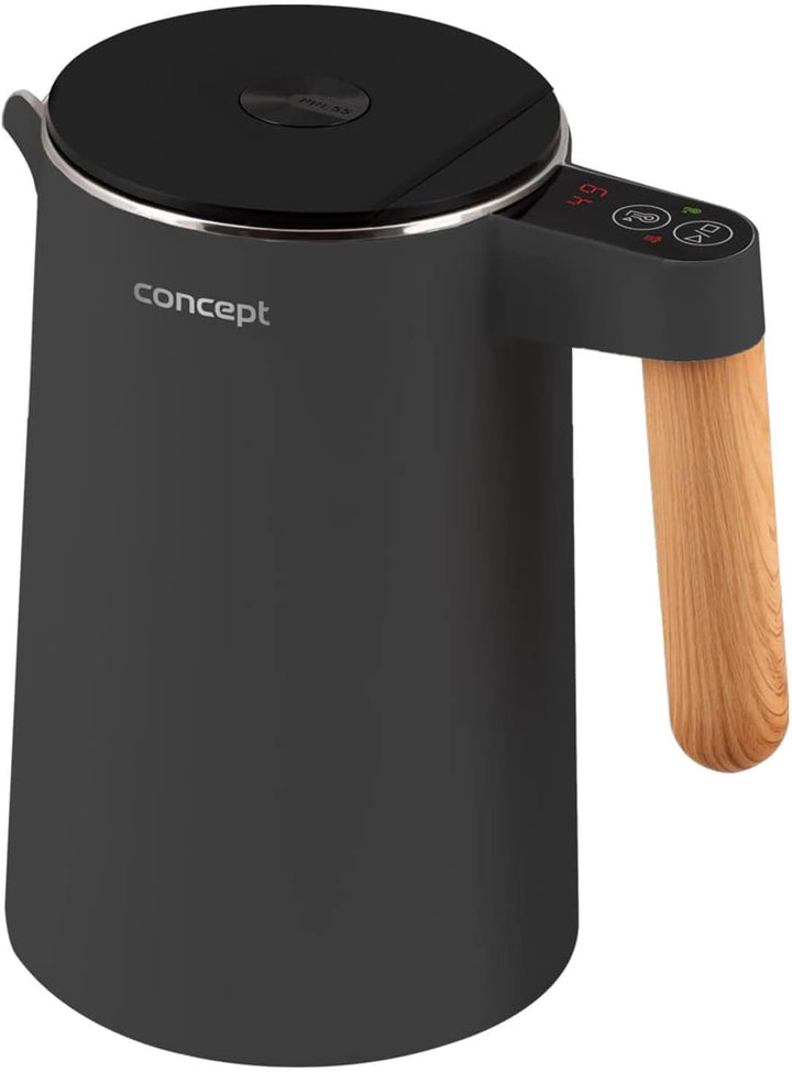 Concept RK3302 Wasserkessel Wasserkocher mit Temperaturregelung 1,5L KEEP WARM-Funktion Wasserstanda