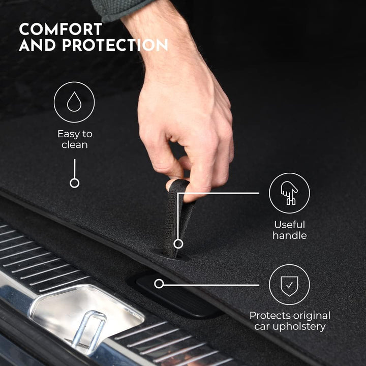 Kofferraummatte passend für Audi A6 C8 2018-2025 Passend zur Ausführung: Limousine | eTFSI | Nur pas