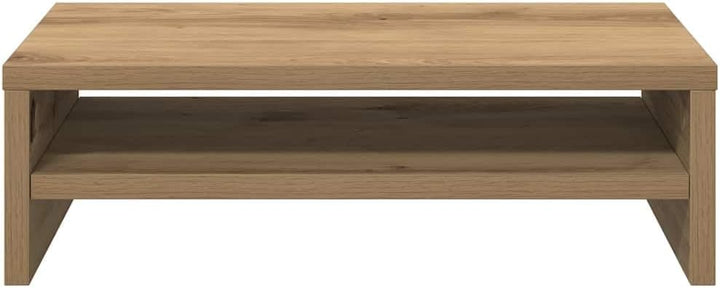 vidaXL Monitorständer Artisan-Eiche 42x24x13 cm Holzwerkstoff, Bildschirmständer, Monitorerhöhung, L