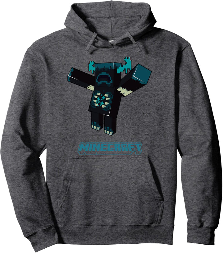 Minecraft Sculk Shriekers Hostile Mob Warden Attacking Pullover Hoodie