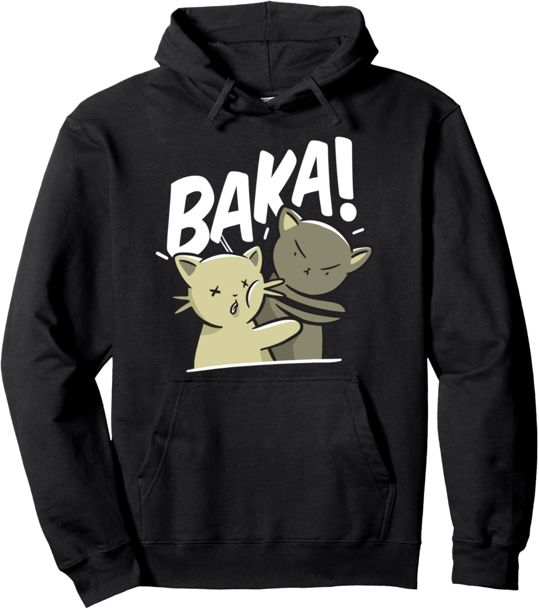 Lustiges Japanisches Anime Design für Männer und Frauen Pullover Hoodie