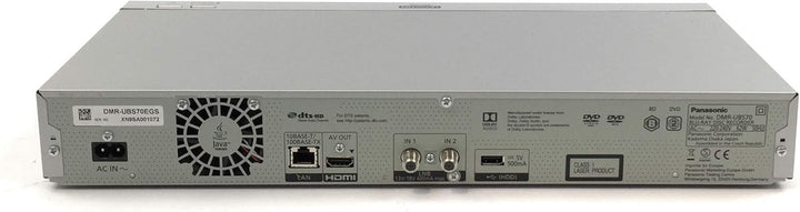 Panasonic DMR-UBS70EGS Ultra HD Blu-ray Recorder (500GB HDD, 4K Blu-ray Disc, 4K VoD, UHD TV Empfang
