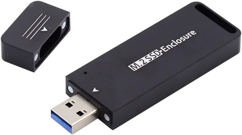 chenyang M.2 auf USB 3.1 Adapter,NVME M-Key M.2 NGFF SATA SSD auf USB 3.0 Typ A Konverter Adapter RT