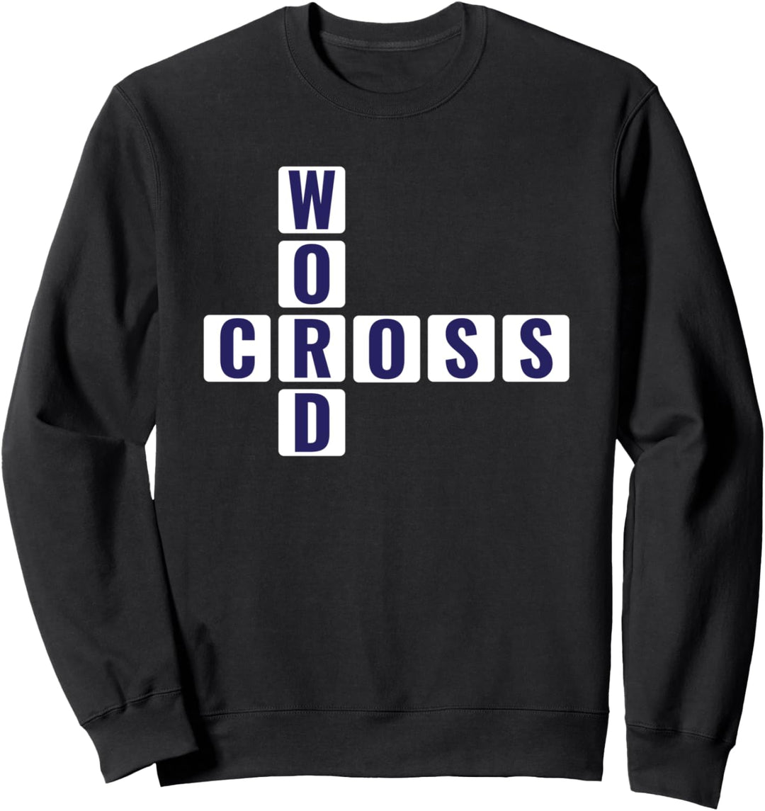 Lustiger Kreuzworträtsel Meister Geschenk Fun Sweatshirt