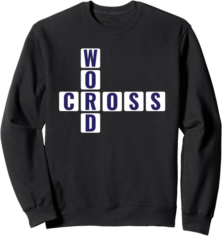 Lustiger Kreuzworträtsel Meister Geschenk Fun Sweatshirt