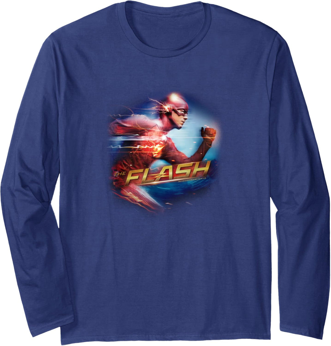 The Flash TV Series Fastest Man Langarmshirt