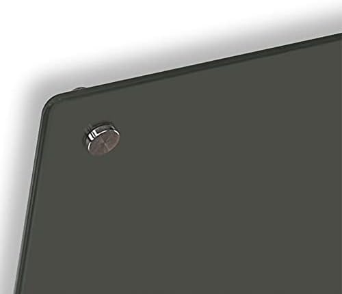 Whiteboard Glas Solid Grau Magnetisch 60x90 cm | Sam Creative Whiteboard | Design Whiteboard aus Gla