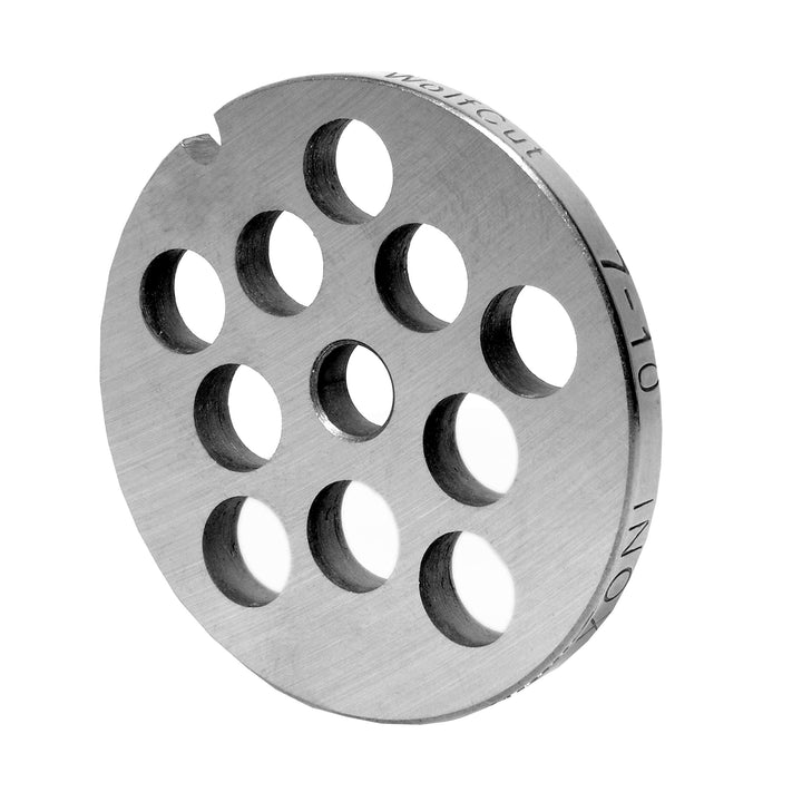 Wolfcut INOX Lochscheibe Gr. 7-10,0 mm Bohrung - Kompatibel/Ersatz mit alle gängigen Fleischwölfe Gr