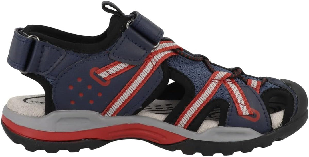 Geox Jungen J Borealis Boy Sandal 27 EU Avio Red, 27 EU Avio Red