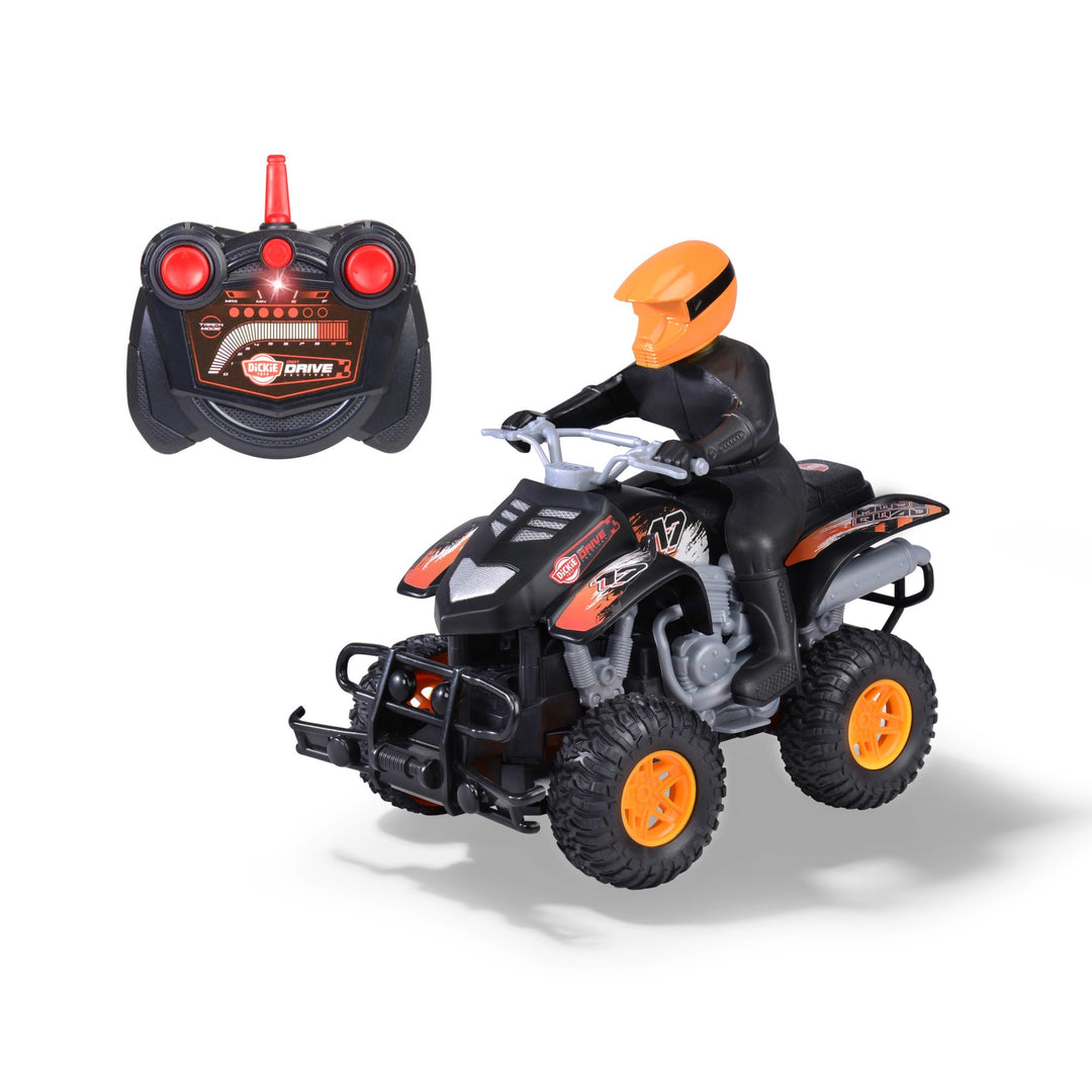 Dickie Toys - RC Auto Mud Quad (21 cm) - ferngesteuertes Auto ab 6 Jahre mit Gummireifen, Remote Con