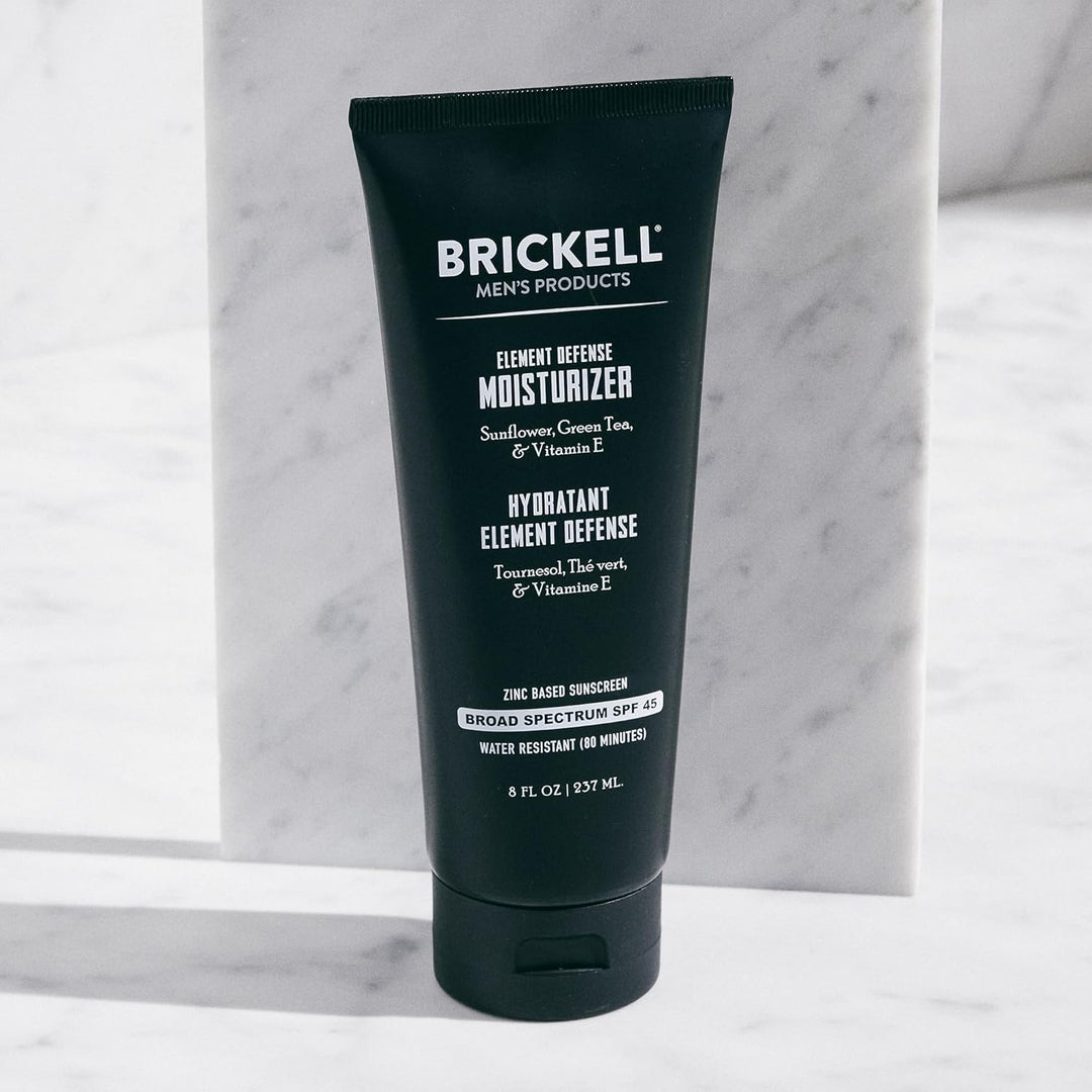 Brickell Men's Element Defense Moisturizer SPF45 Sonnenschutz für Männer, natürlich und organisch, Z