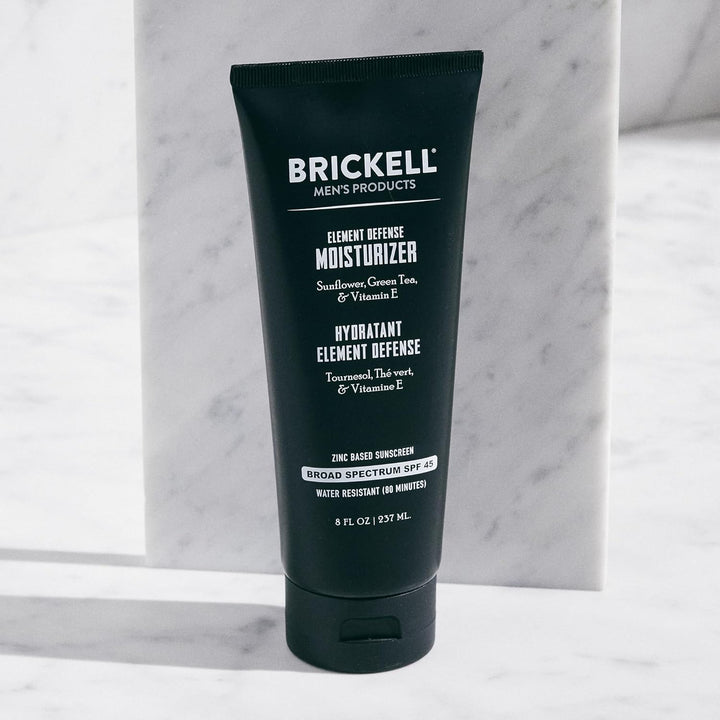 Brickell Men's Element Defense Moisturizer SPF45 Sonnenschutz für Männer, natürlich und organisch, Z