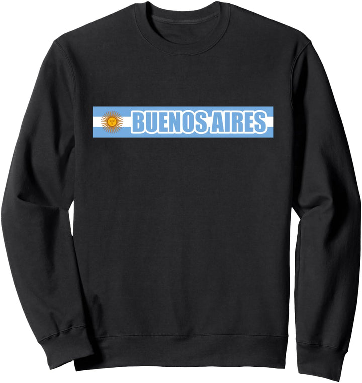Buenos Aires Argentinien Flagge Sweatshirt