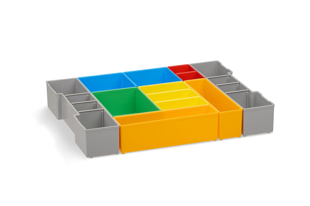 Sortimentskasten Kleinteile Kunststoff | Bosch Sortimo L-BOXX 102 Insetboxenset H3 | Erstklassige So
