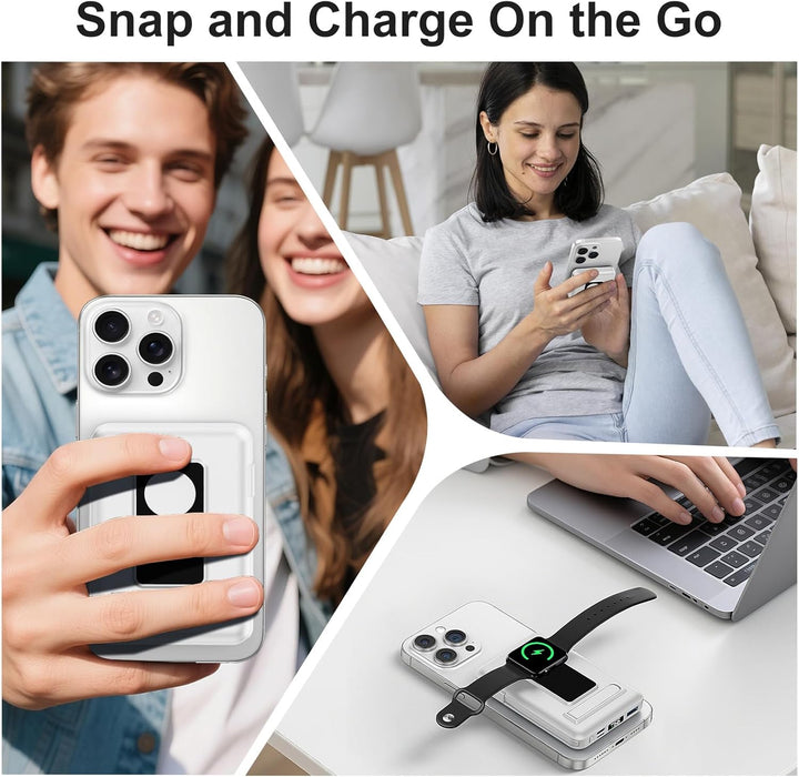 für Powerbank iPhone, 10000mAh Magnetische Kabellose Power Bank für Magsafe, 20W Schnelllade Externe