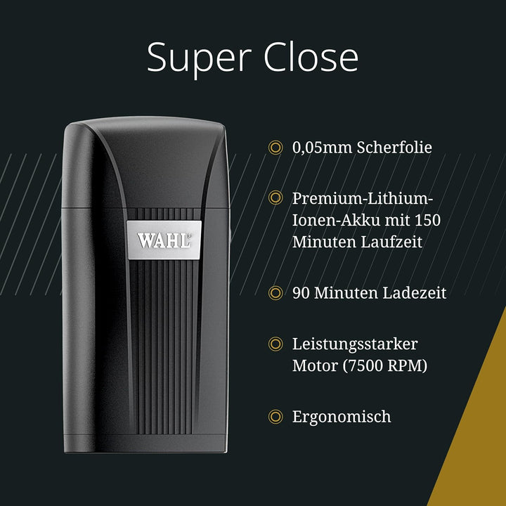 Wahl Super Close - Finishing Tool, Rasierapparat für präzises Fading, enges Schneiden und Fading auf