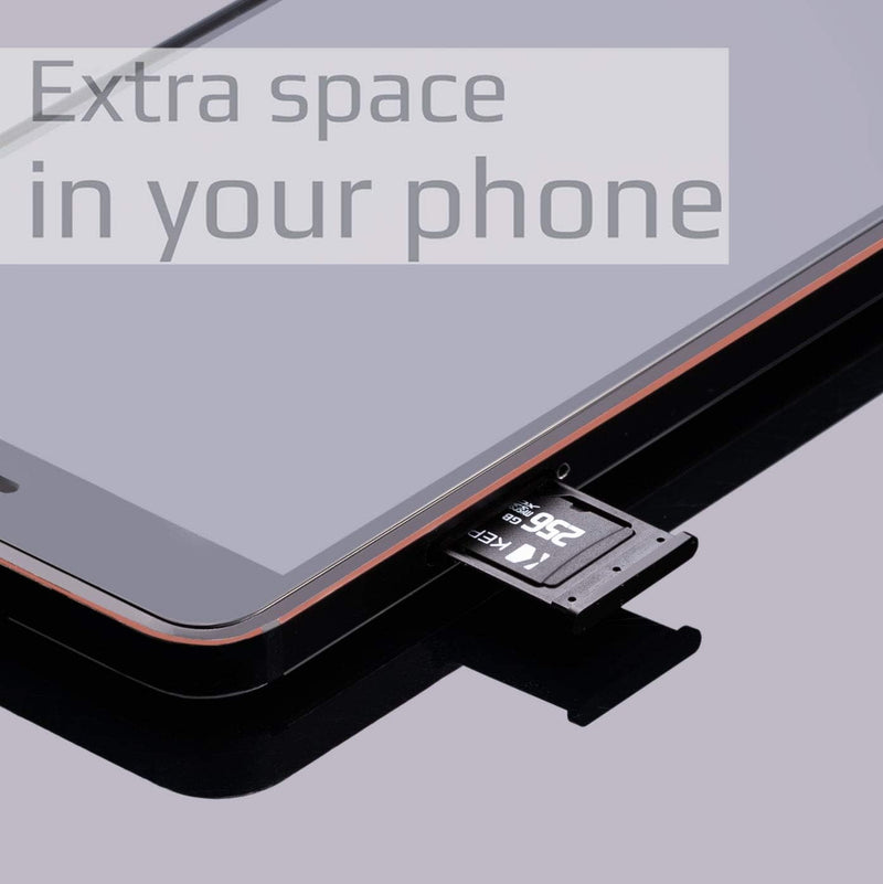 256GB microSD Speicherkarte | Kompatibel mit LG G8X ThinQ, Q70, K40S, K50S, Stylo 5, V50 5G, G8S, G8