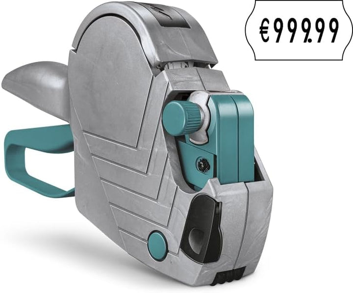 Meto Basic S Starter Kit inkl. 11.000 Etiketten – Preis, Datum, MHD (1-zeilig, 8-stellig für 22x12 m