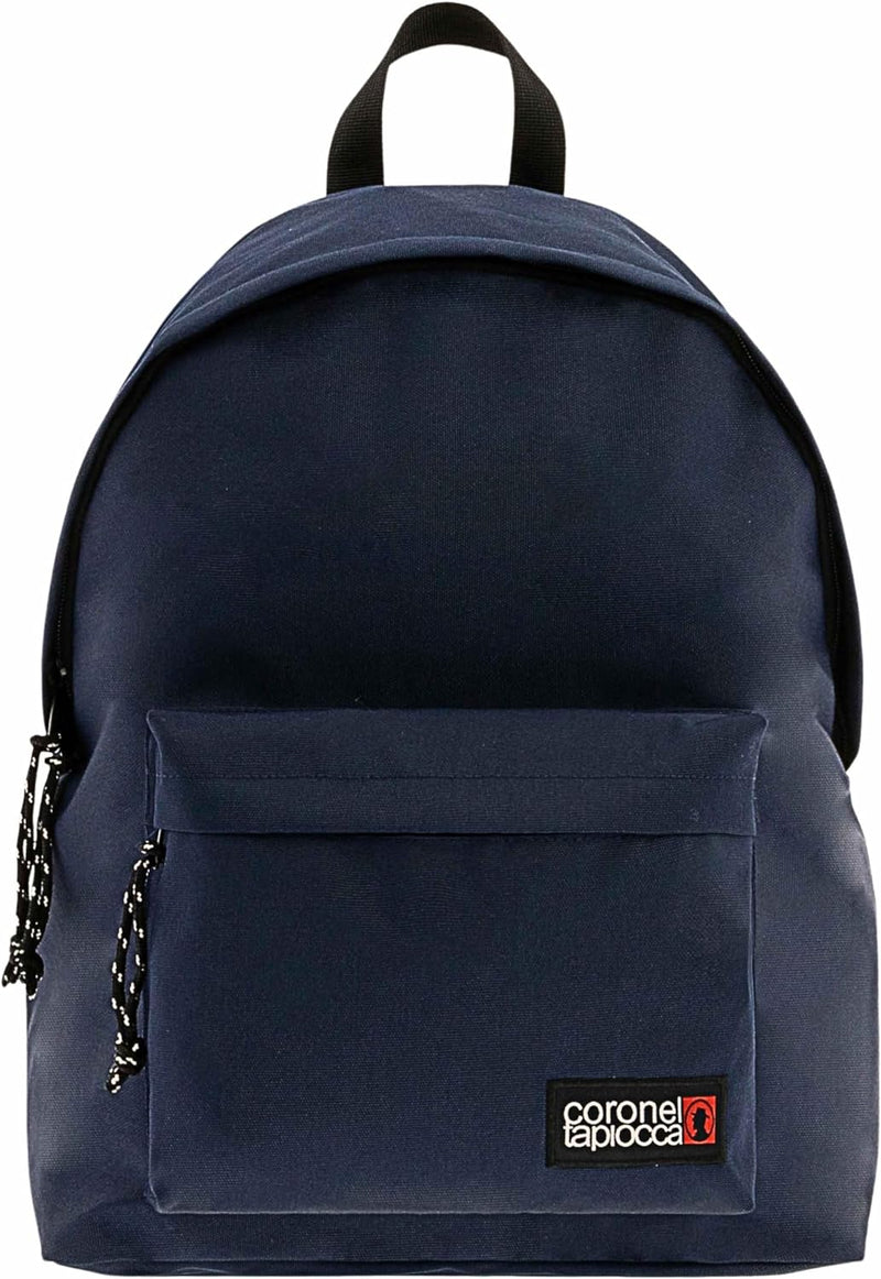 Coronel Tapiocca Herren Rucksack Urban Laptop Backpack 31x40x13 Marineblau, Marineblau