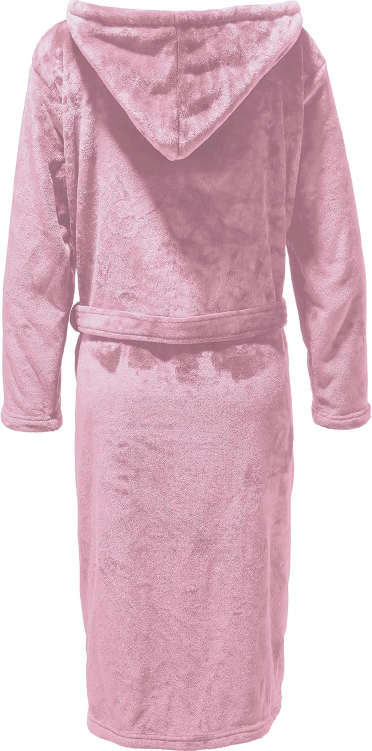 REDBEST Unisex-Bademantel Perris mit Kapuze - pures Kuschelvergnügen, samtweiche Qualität, schnell t