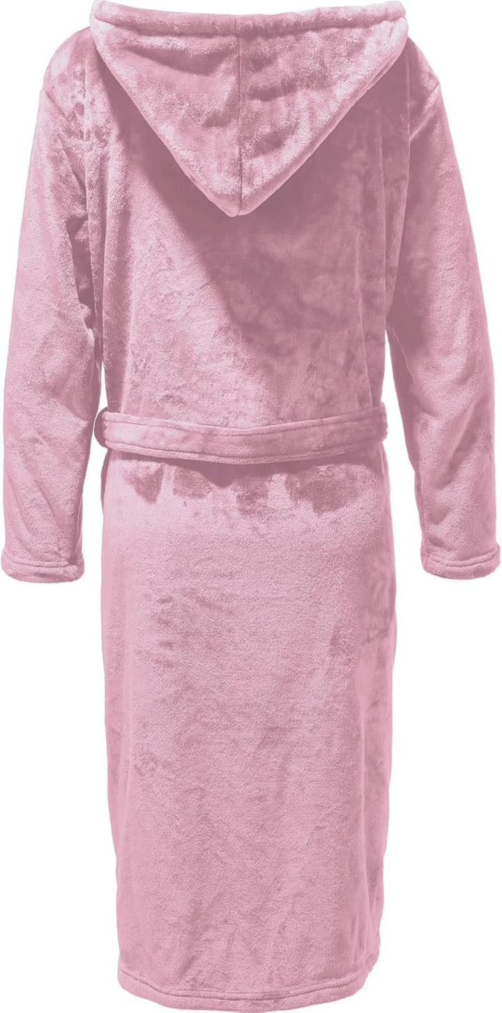 REDBEST Unisex-Bademantel Perris mit Kapuze - pures Kuschelvergnügen, samtweiche Qualität, schnell t