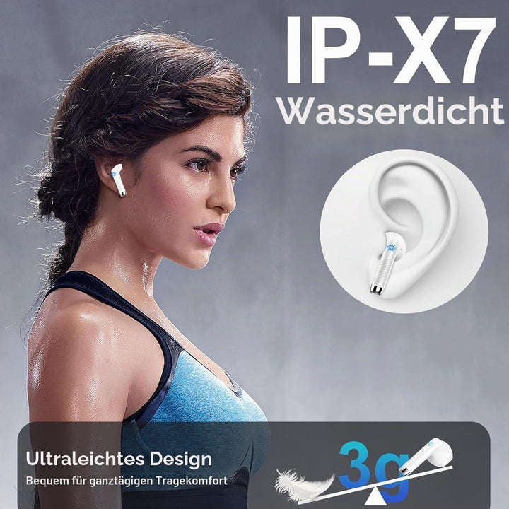 Drsaec Bluetooth 5.4 Kopfhörer, 6D Tiefer Bass In Ear Kopfhörer Kabellos Bluetooth 2026 Neu Kabellos
