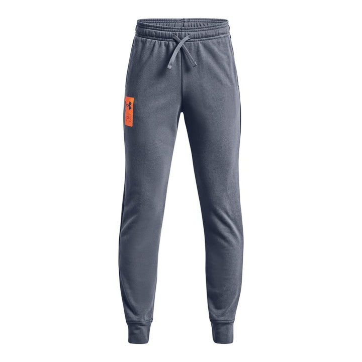 Under Armour Jungen Fleece Bottoms Rival Terry Joggers XS 496 Utility Blue, XS 496 Utility Blue