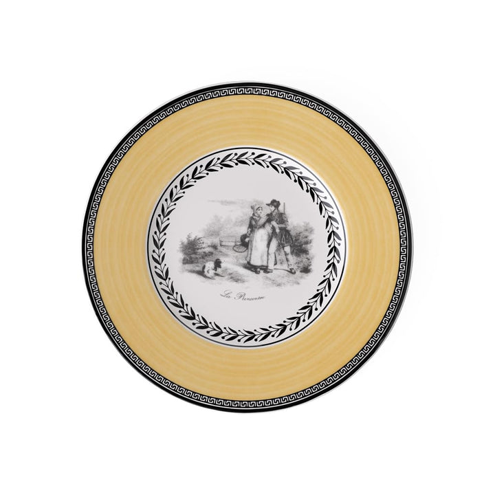 Villeroy und Boch Audun Chasse Brotteller, Premium Porzellan, 16 cm 16 cm Landhaus & Rustikal, 16 cm