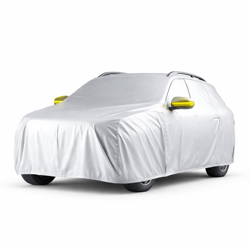 3X SUV Universal Autoplane Autoschutzhülle Vollgarage Auto Garage Abdeckung - Car Cover - Abdeckplan
