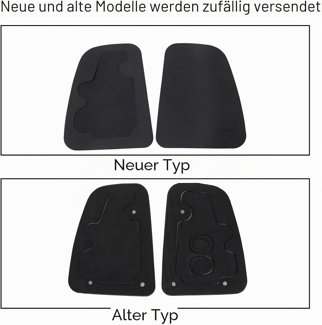 Yctze 6Pcs Rücklichtdichtungen 1648261591,1648261691 Dichtung für Rücklichtgehäuse Passend für W164