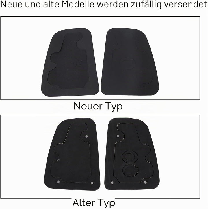 Yctze 6Pcs Rücklichtdichtungen 1648261591,1648261691 Dichtung für Rücklichtgehäuse Passend für W164