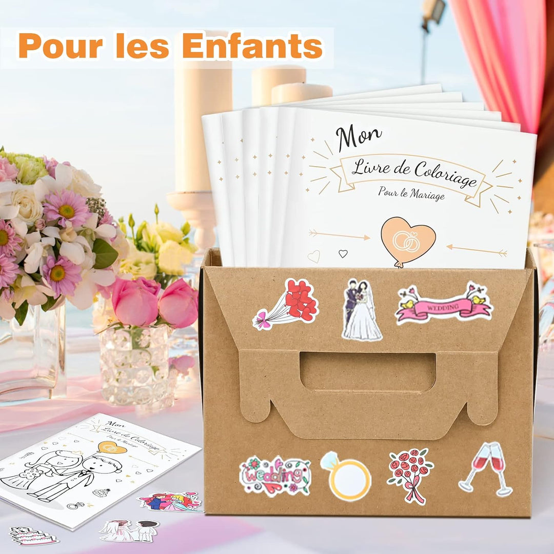 Ulikey Hochzeitsmalbuch Kinder, Französische Fassung