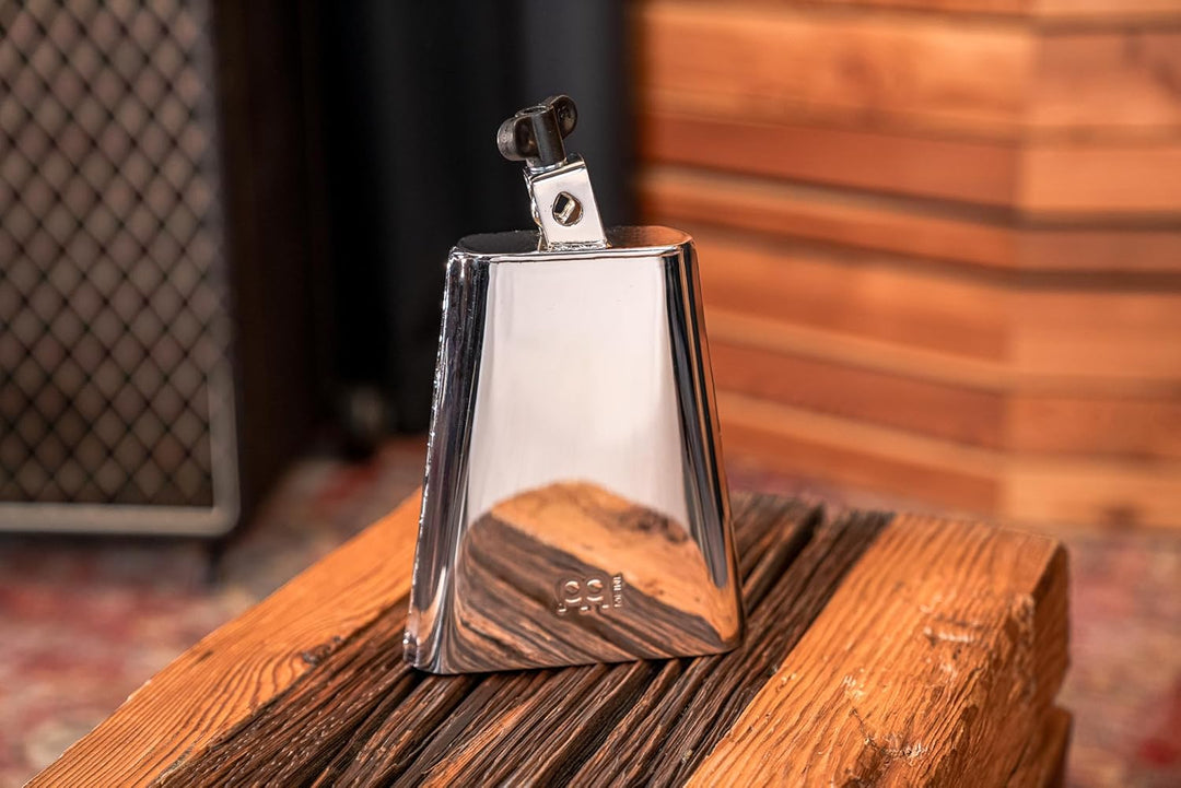 Meinl Percussion 7 1/2" Salsa Timbales Cowbell, Chrome Finish