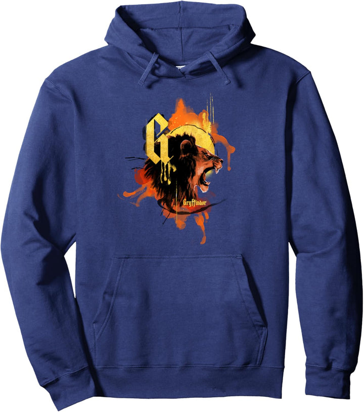 Harry Potter Urban Elegance Gryffindor Lion Pullover Hoodie