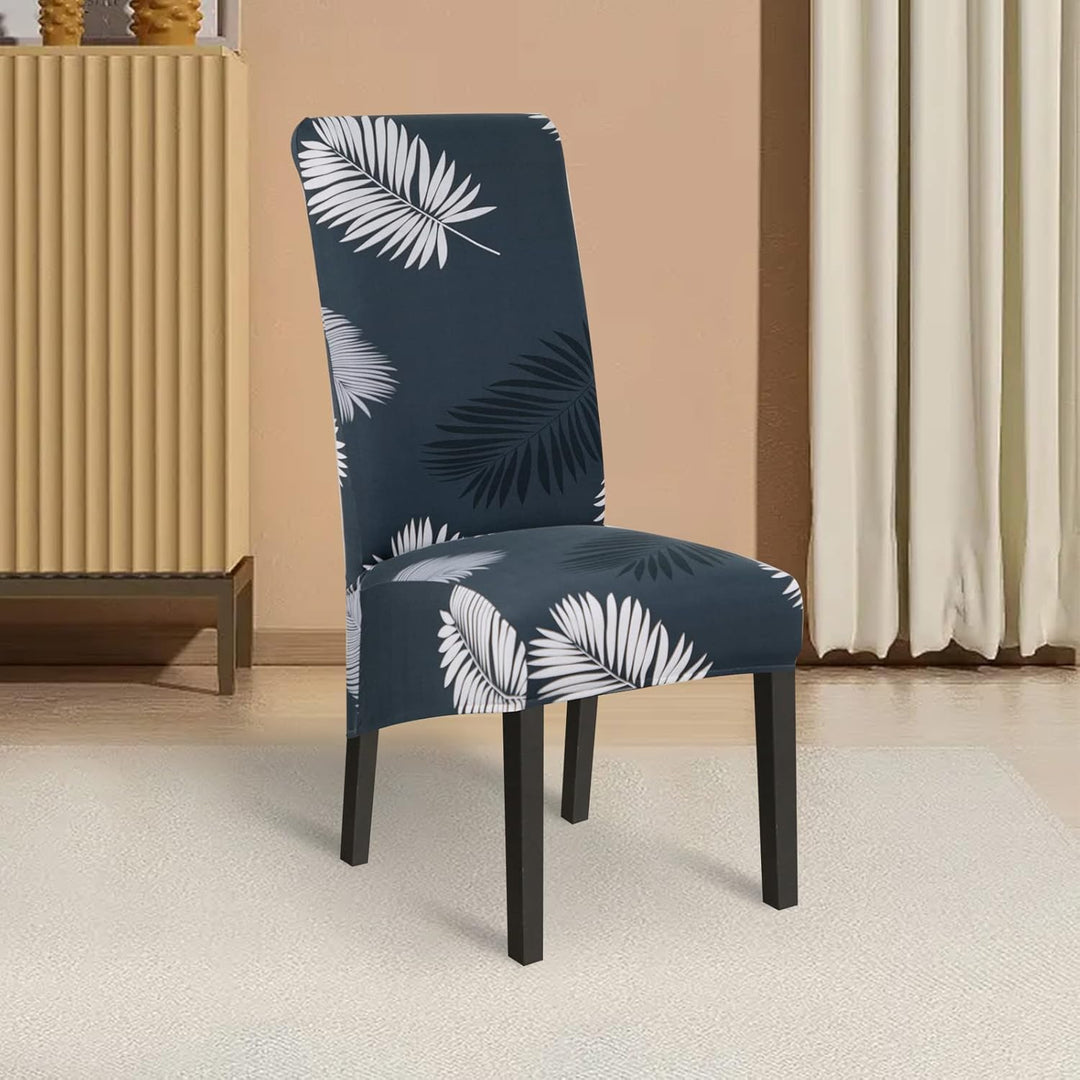 Lydevo Stuhlhussen XL 6er Set Stretch Stuhlhussen Schwingstühle XL für Esszimmerstühle Spandex Unive