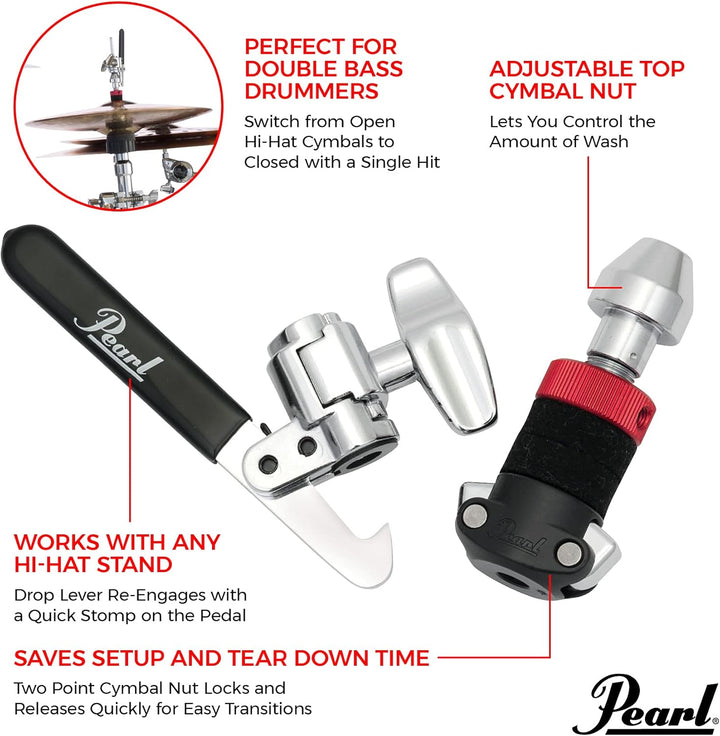 PEARL HCL-205DQR Hi-Hat-Drop-Clutch mit Schnellverschluss