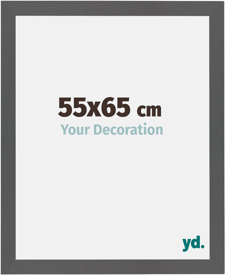 yd. Your Decoration - Bilderrahmen 55x65 cm - Bilderrahmen aus MDF mit Acrylglas - Antireflex - Ausg