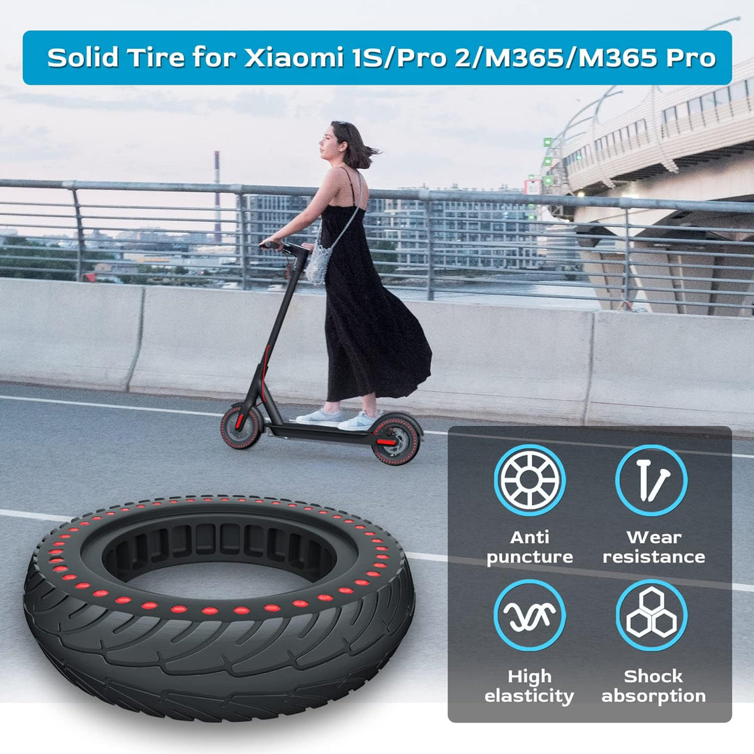 OUXI Xiaomi M365 Reifen, 8,5 Zoll Ersatzreifen Solid Reifen Für Mijia Mi Xiaomi M365/M365 Pro Elektr