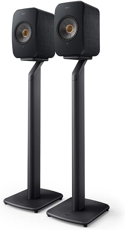 KEF S1 Standfuss für LSX- und LSX II-Aktivlautsprecher (Paar), Grau LSX S1 Grau, LSX S1 Grau