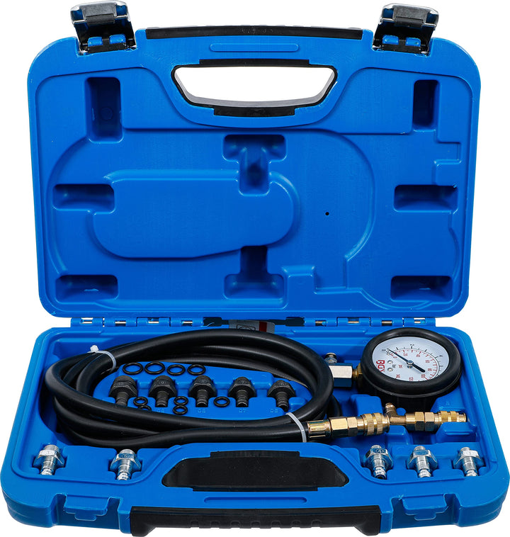 BGS 8007 | Öldrucktester | Öldruckprüfer | Öl-Messgerät | Öldruckmesser | Öldruck-Prüfer | 0 - 10 ba