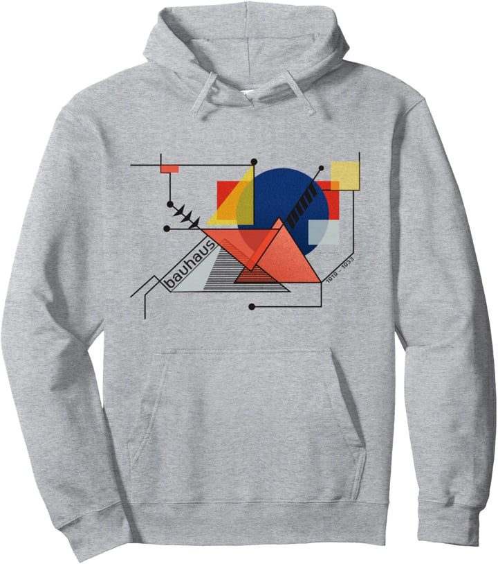 Bauhaus Logo von 1919 - 100 Jahre Bauhaus Design Schule Pullover Hoodie
