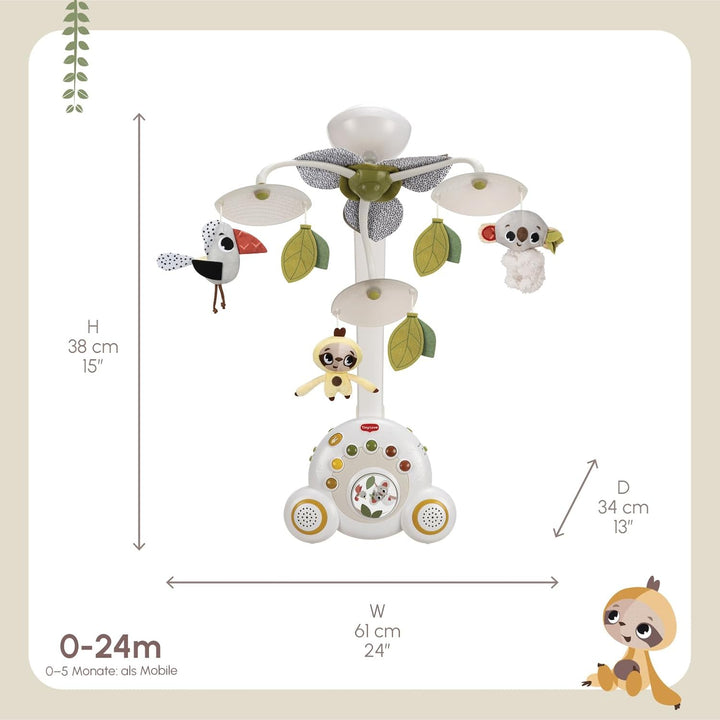 Tiny Love Soothe 'n Groove Mobile, 2-in- Musik Mobile Baby Elektrisch, 0+ Monate, in ein Mobile Baby