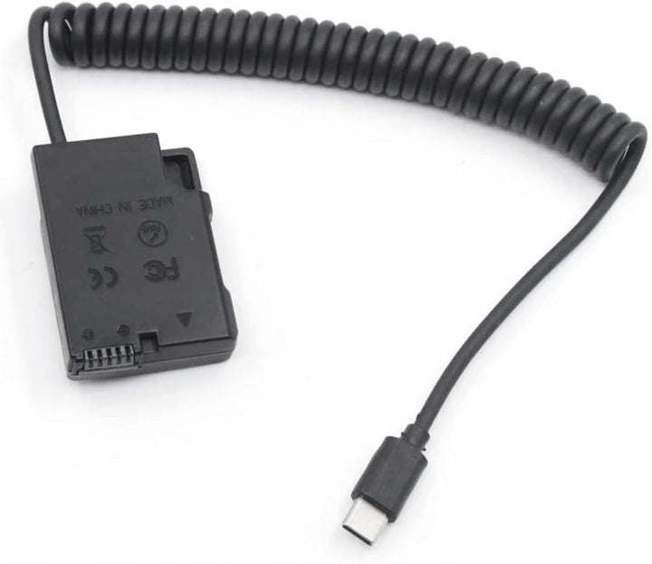 Raeisusp PD Spring Power Connector USB-C Kabel EN-EL14a Dummy Akku EP-5A DC Kupplung für Nikon D3100